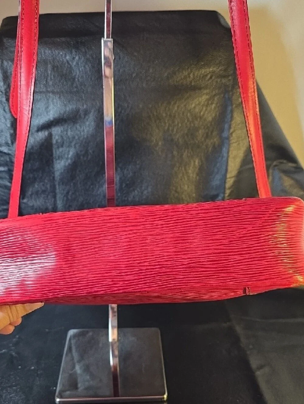 Vintage Louis Vuitton Red Epi Leather Crossbody